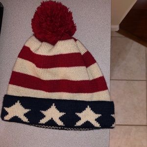 USA Pom Pom hat